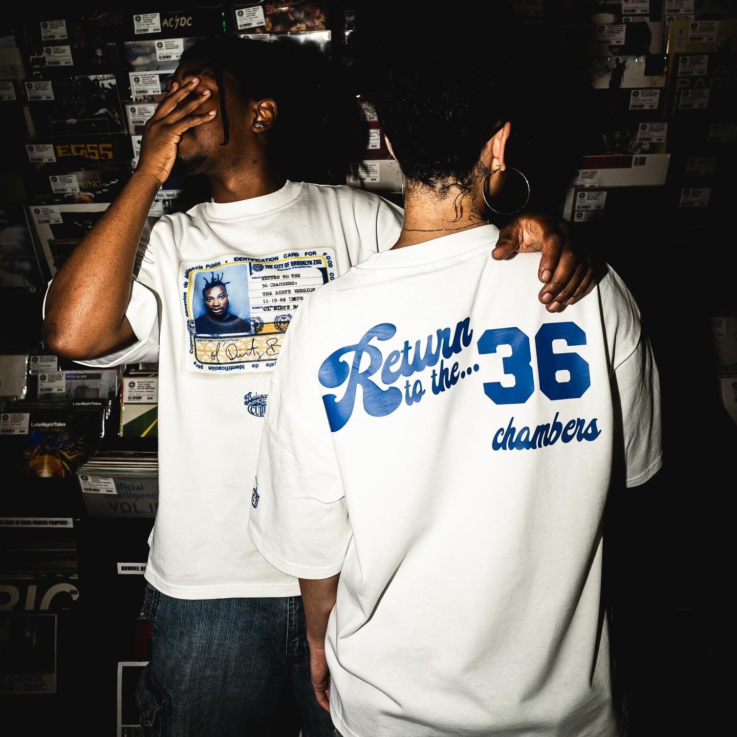 OL' DIRTY BALANCE TEE WHITE