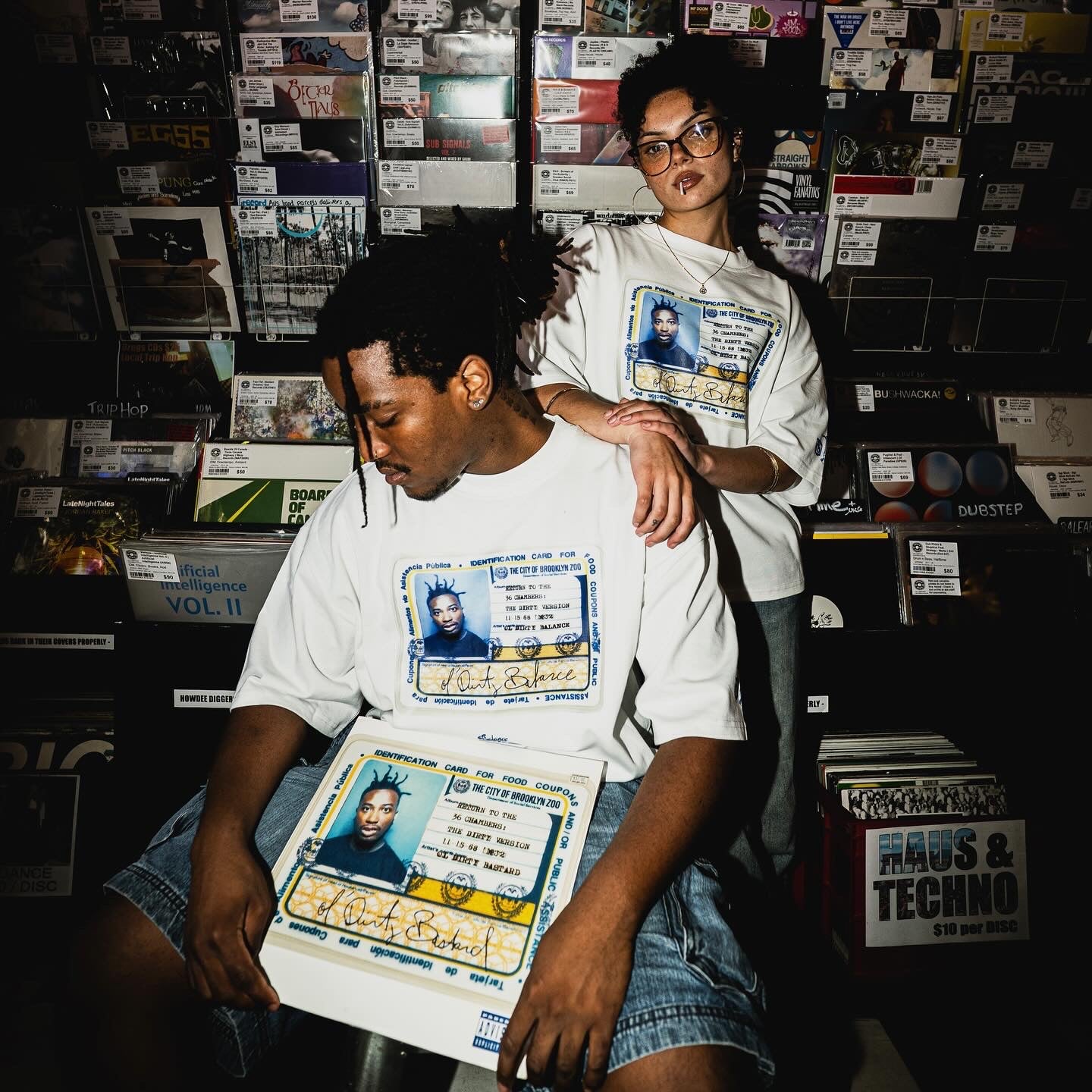 OL' DIRTY BALANCE TEE WHITE
